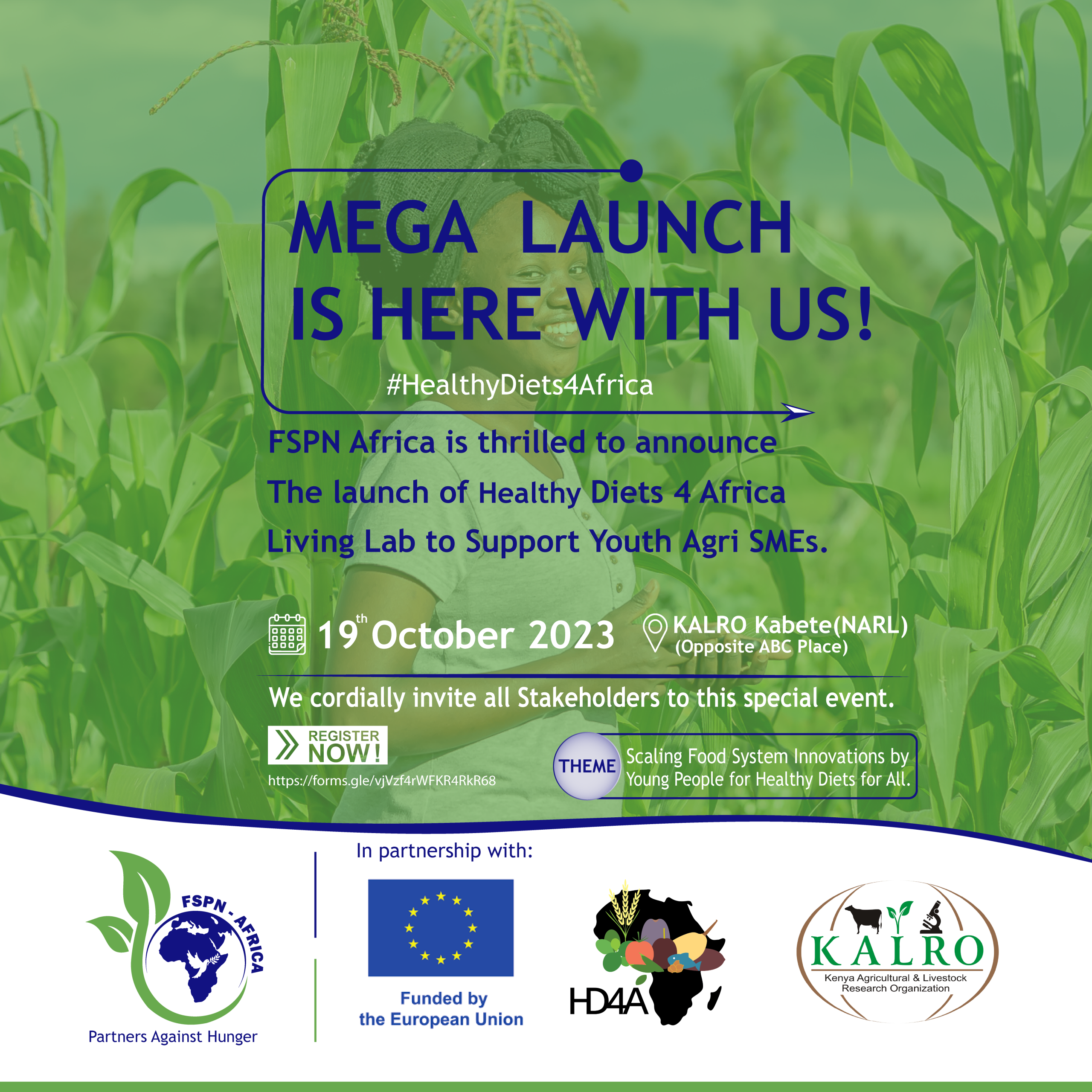 Healthy Diets 4 Africa Living Lab Launch