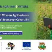 Cohort 3 call for Agri-innovators website