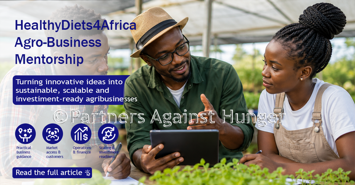 Partners Against Hunger HD4A Agribusiness Mentorship